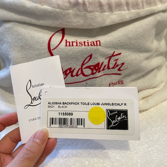 Christian Louboutin Aliosha backpack jungle/calf - Picture 10 of 10